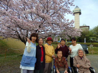 尾張旭デイサービスまんま歩行練習2