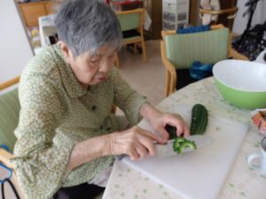 さすが包丁さばき