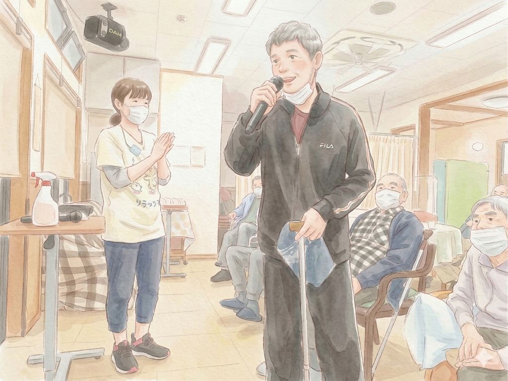 通所介護あおい　カラオケ