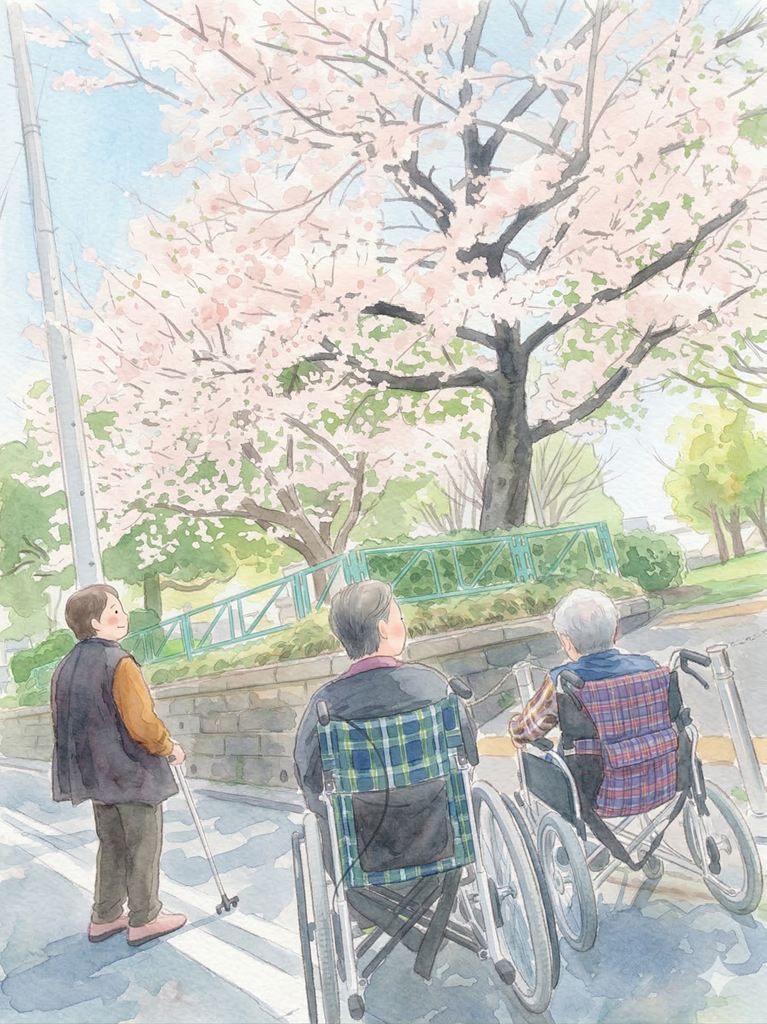 通所介護あおい　歩行訓練