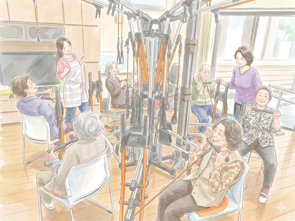 通所介護あおい　ボディースパイダー