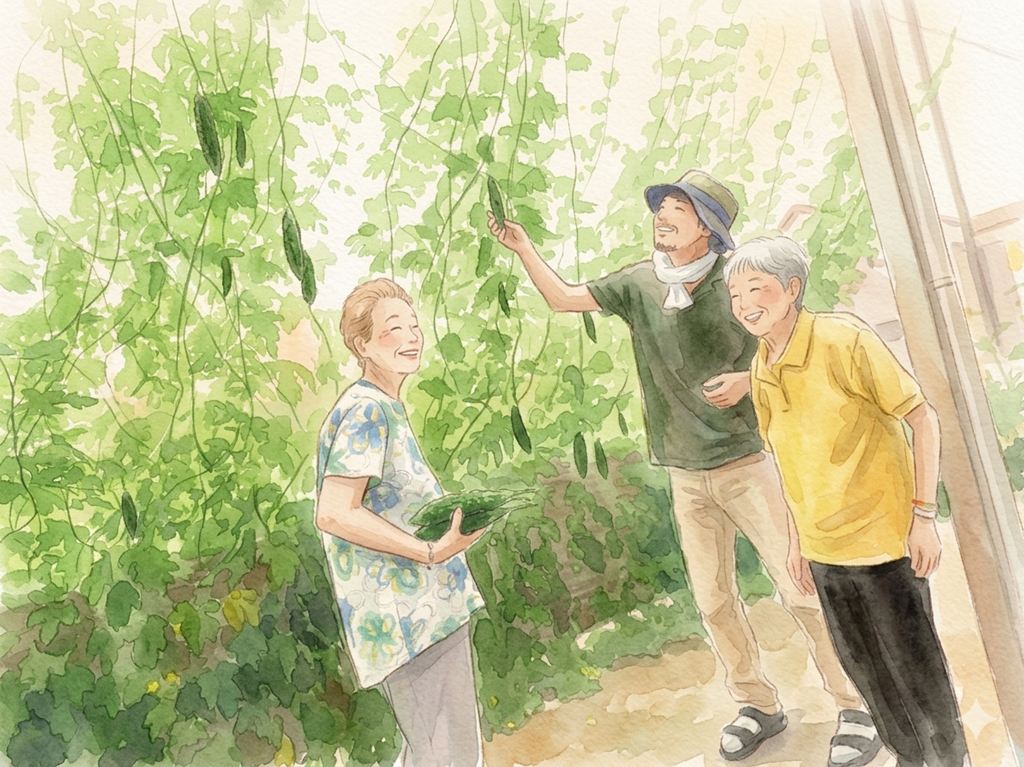 なづな　野菜作り