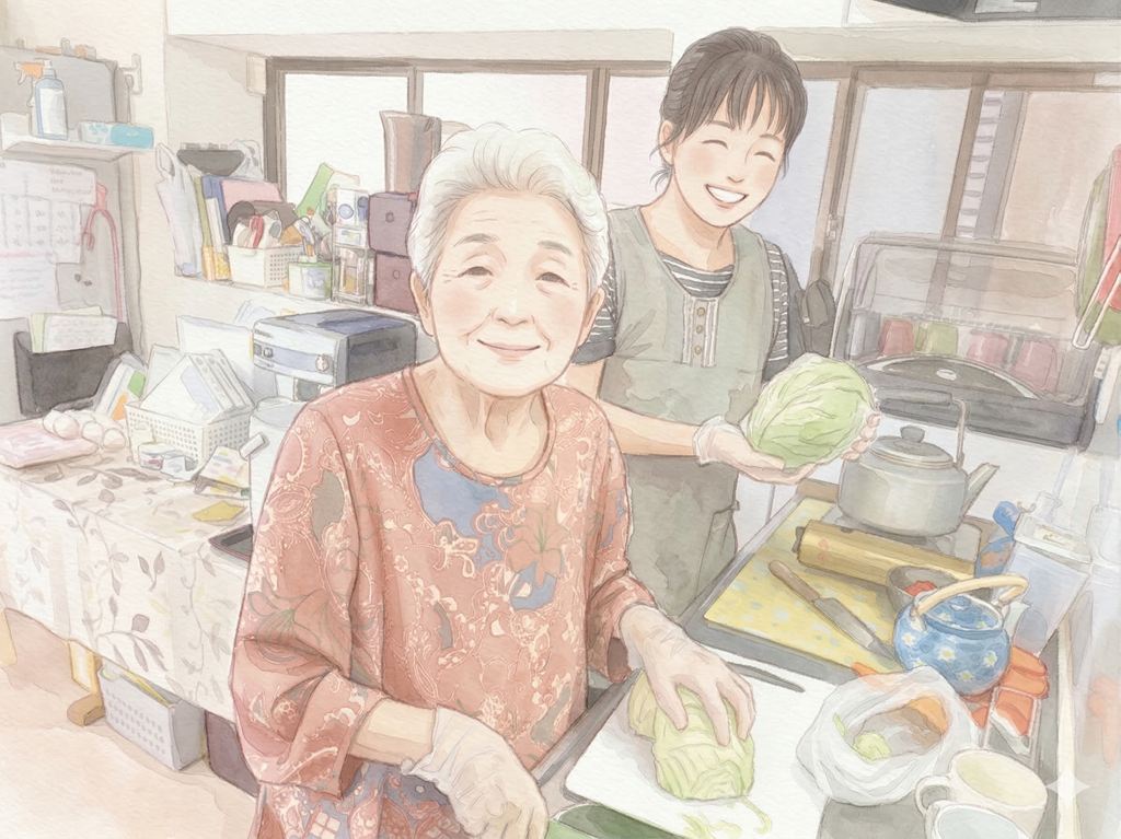 なづな　料理風景