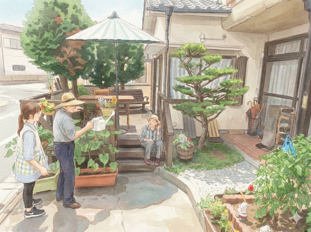 まんま　日向ぼっこ