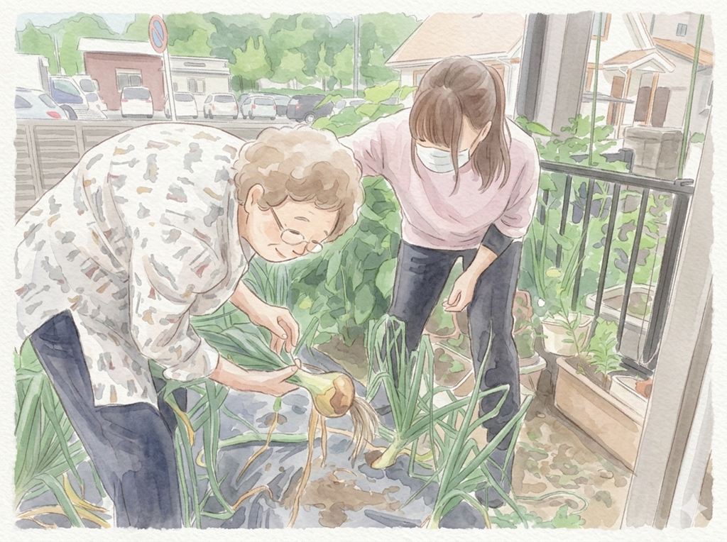 なづな　畑仕事