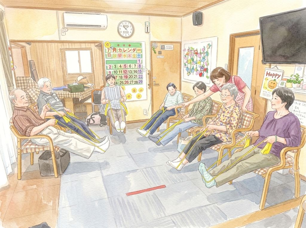 まんま運動のようす