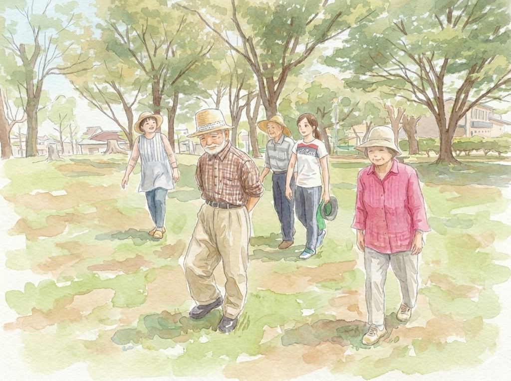 まんま　お散歩