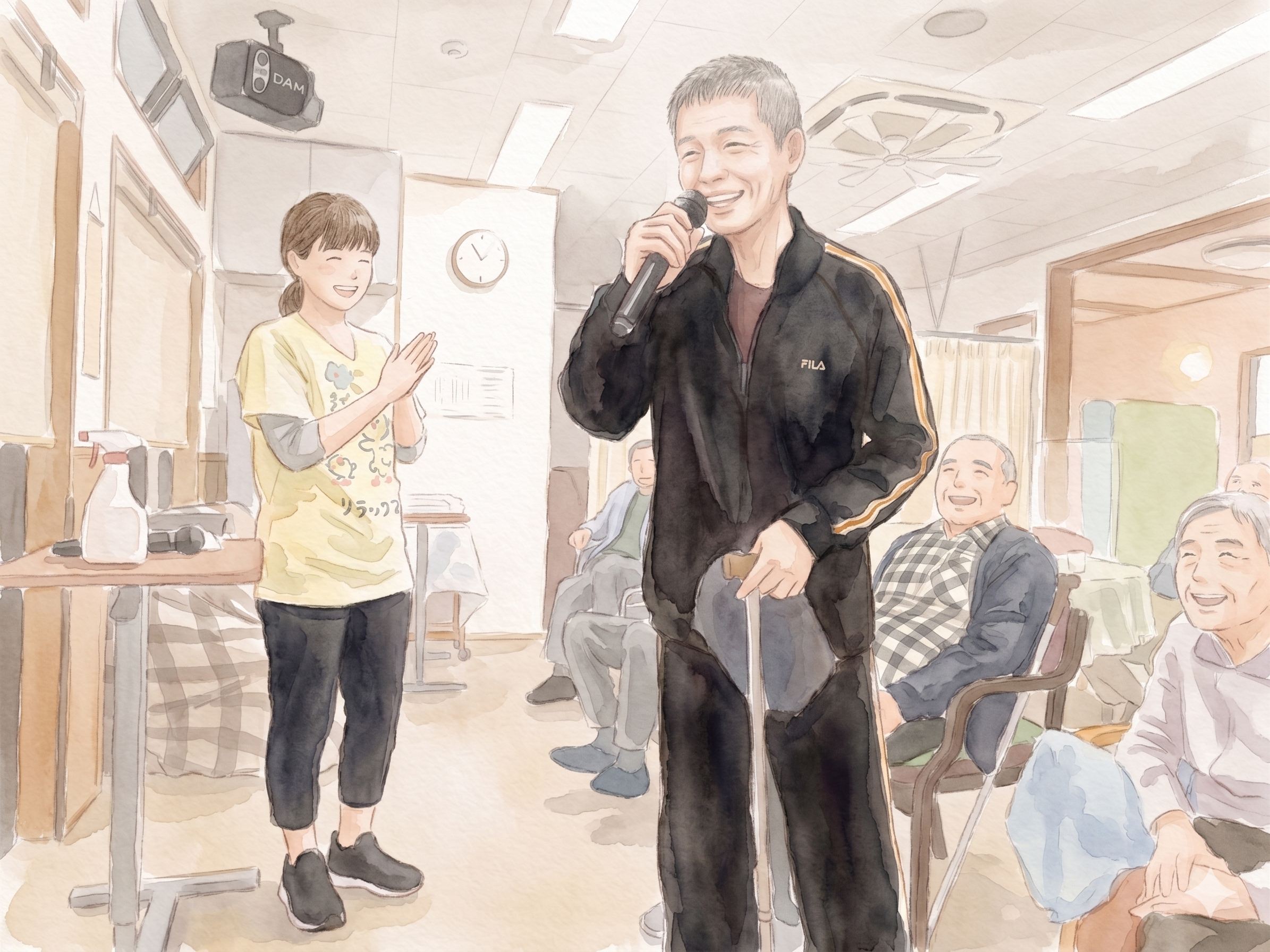 通所介護あおい カラオケ